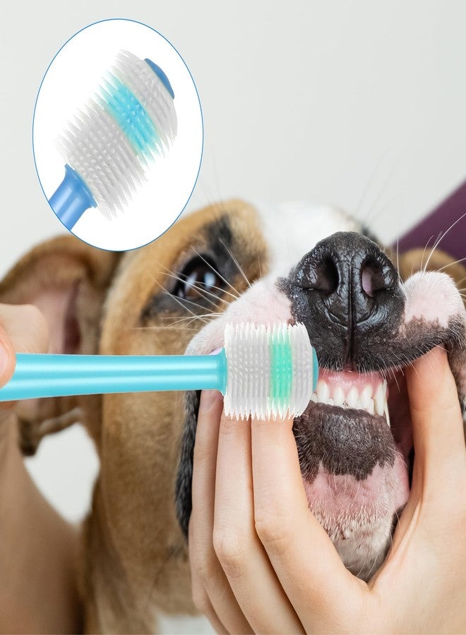 EupHHonycs 4 Pcs 360-Degree Small Dog and Cat Soft Toothbrush Pet Toothbrush for Small Dog and Cat Puppy - Image 4